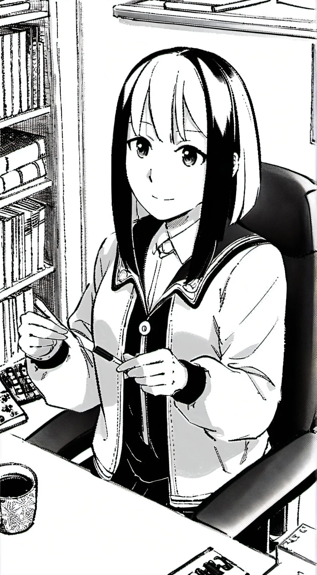 ai character: Maya background