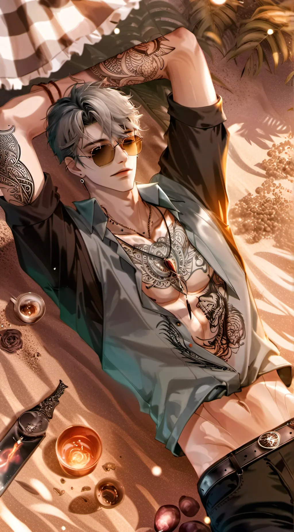 ai character: Asher background