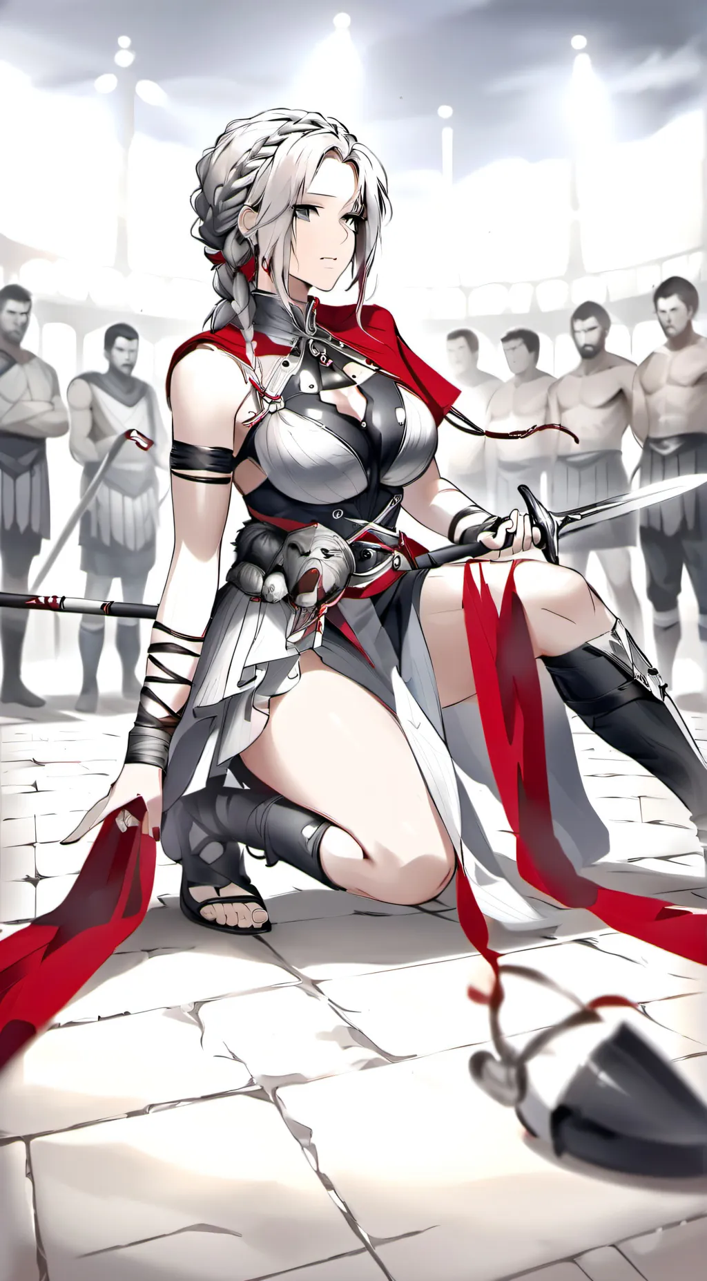 ai character: Aria background