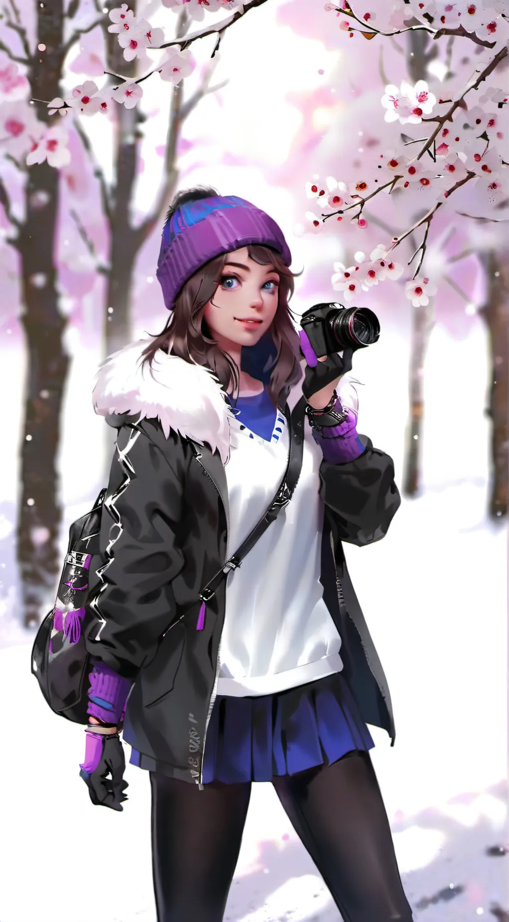 ai character: Skye background