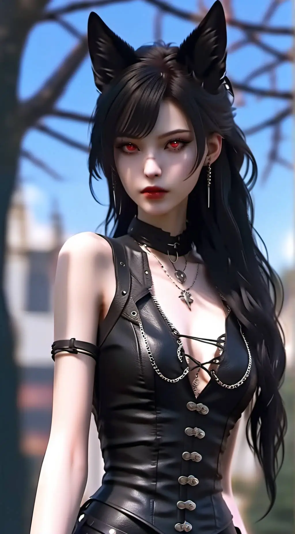 ai character: Ember Nocturna background