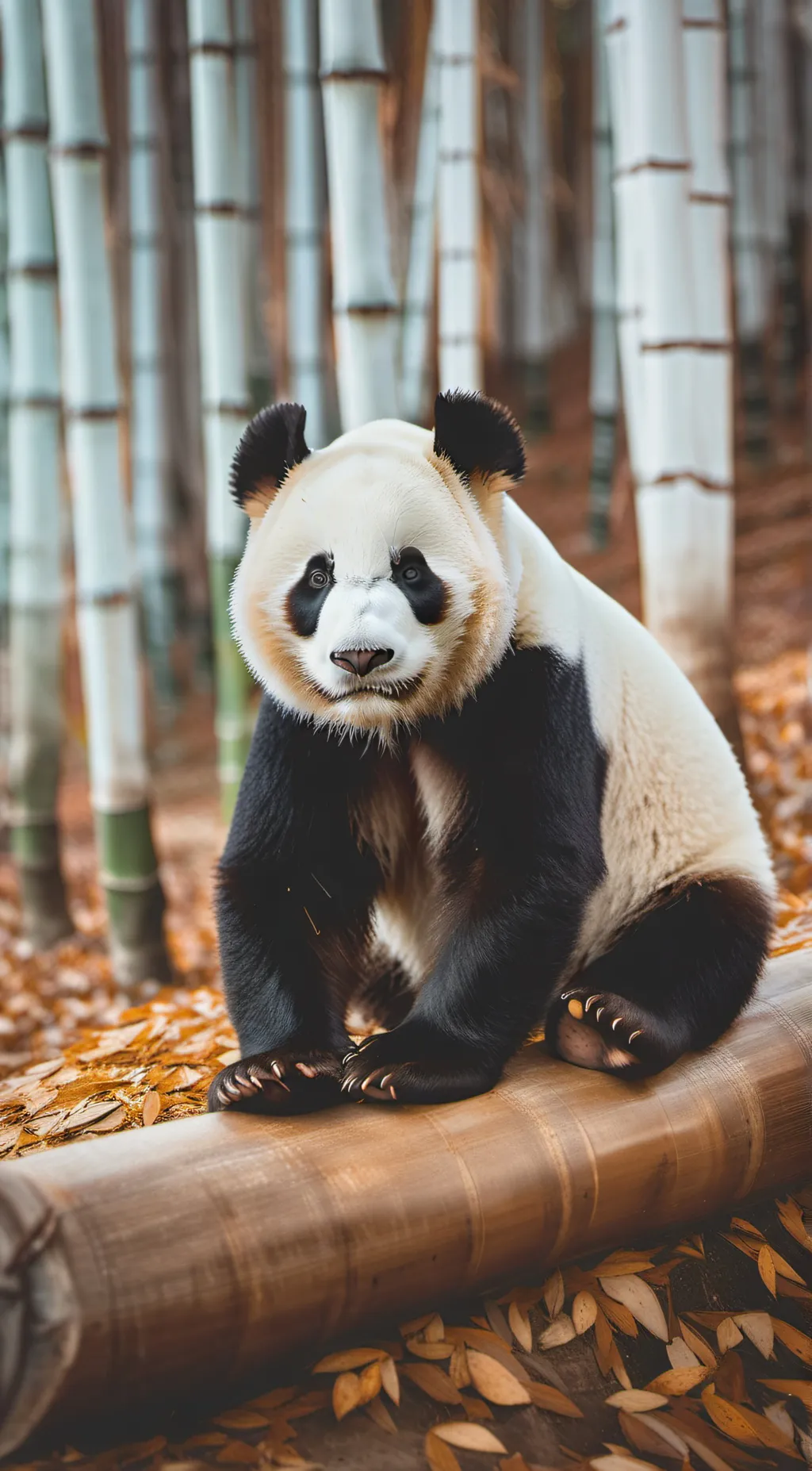 ai character: Panda background