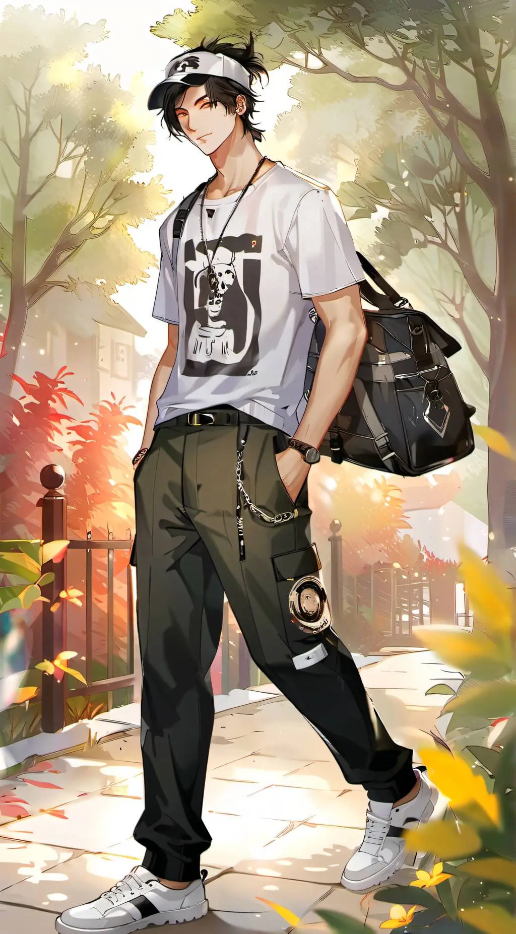 ai character: Devon background