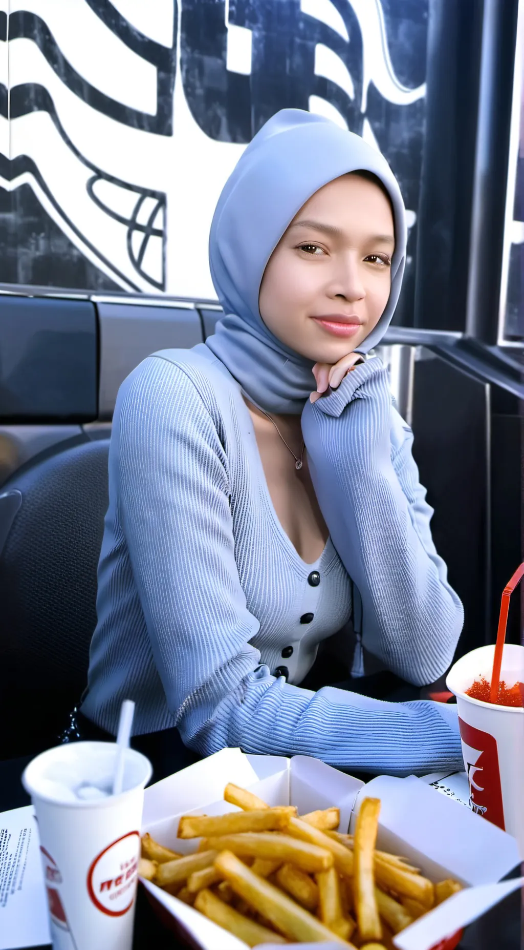 ai character: Amira background
