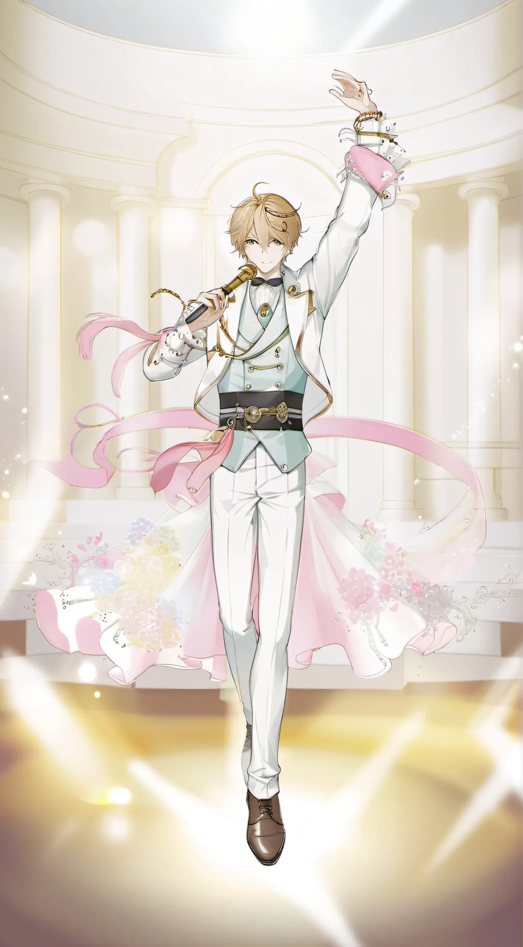 ai character: Us States Capitals background