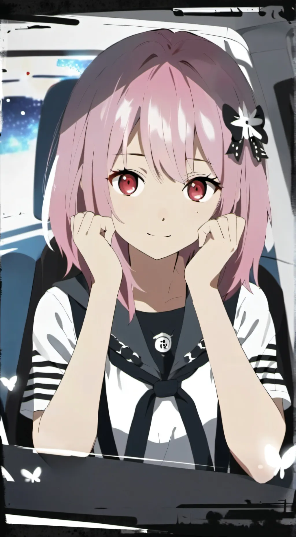 ai character: Mina A. background