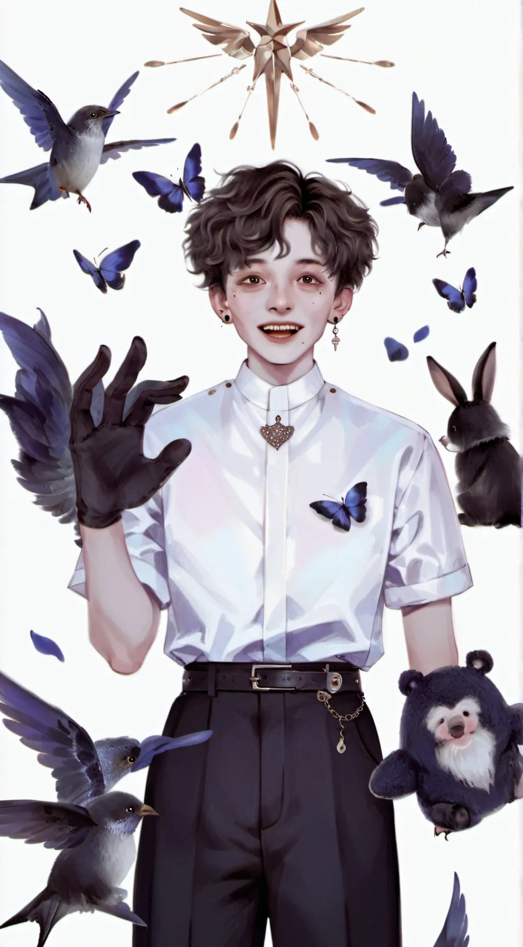 ai character: ☆Kristin☆ background