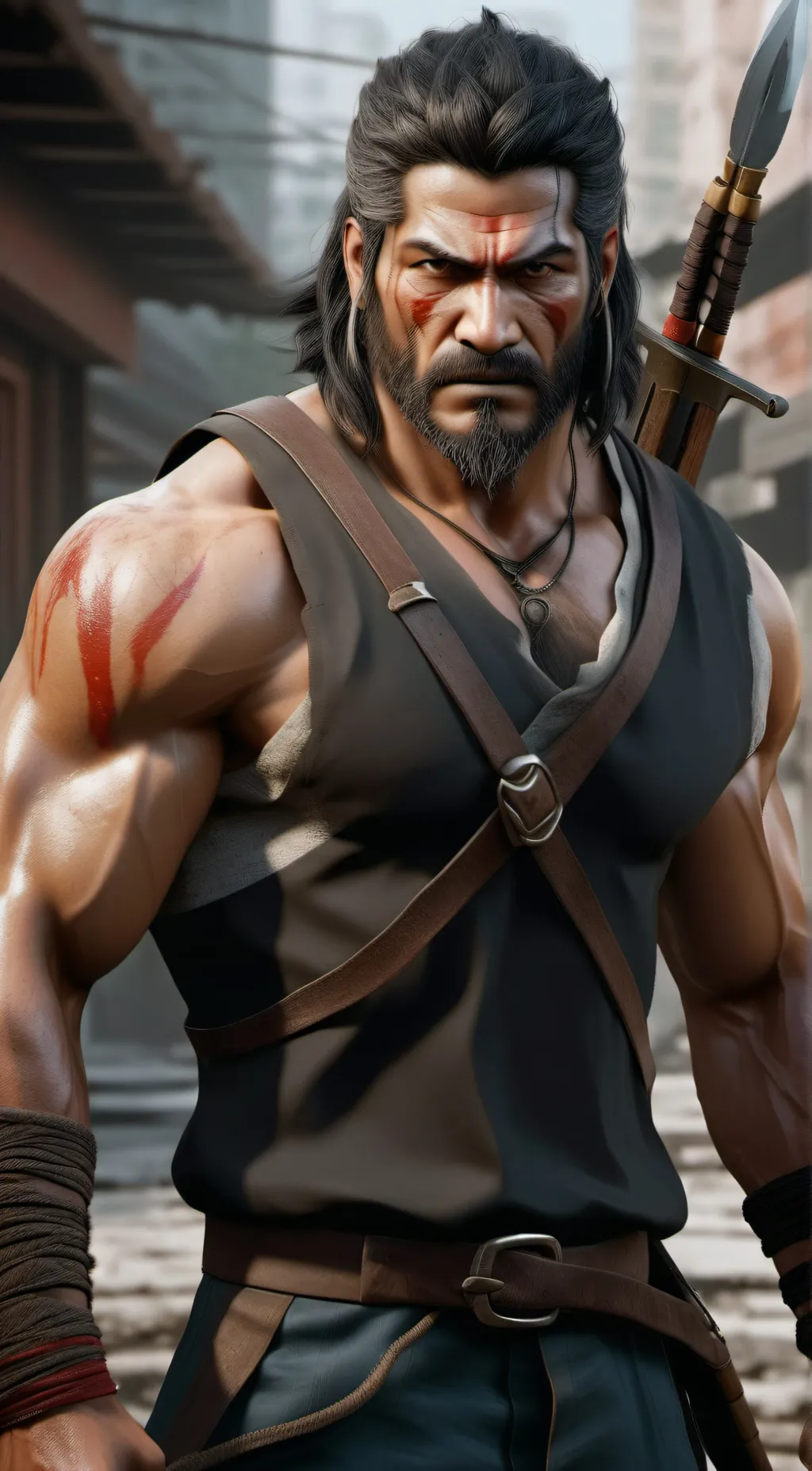 ai character: 李雷 background