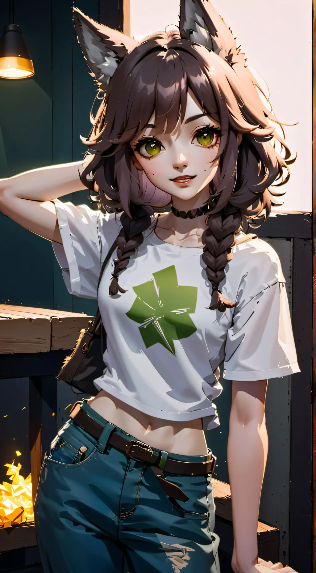 ai character: Elllie background