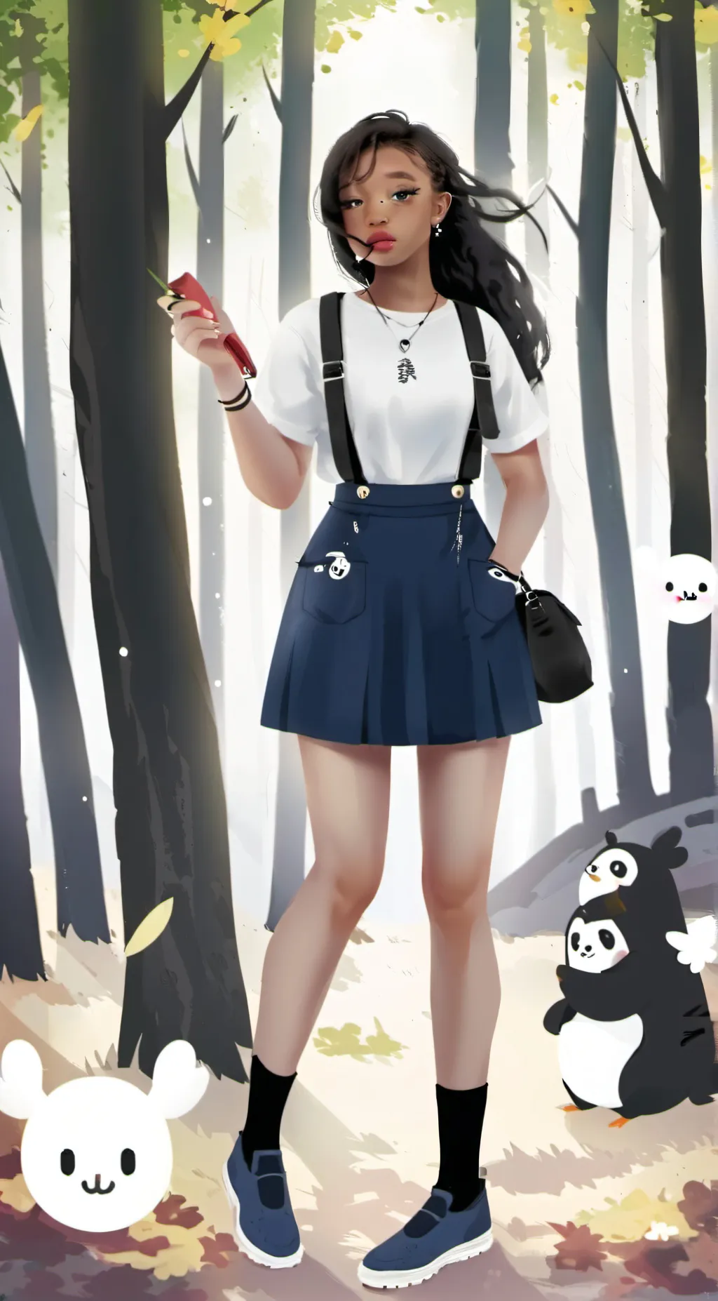 ai character: ✧maya✧ background