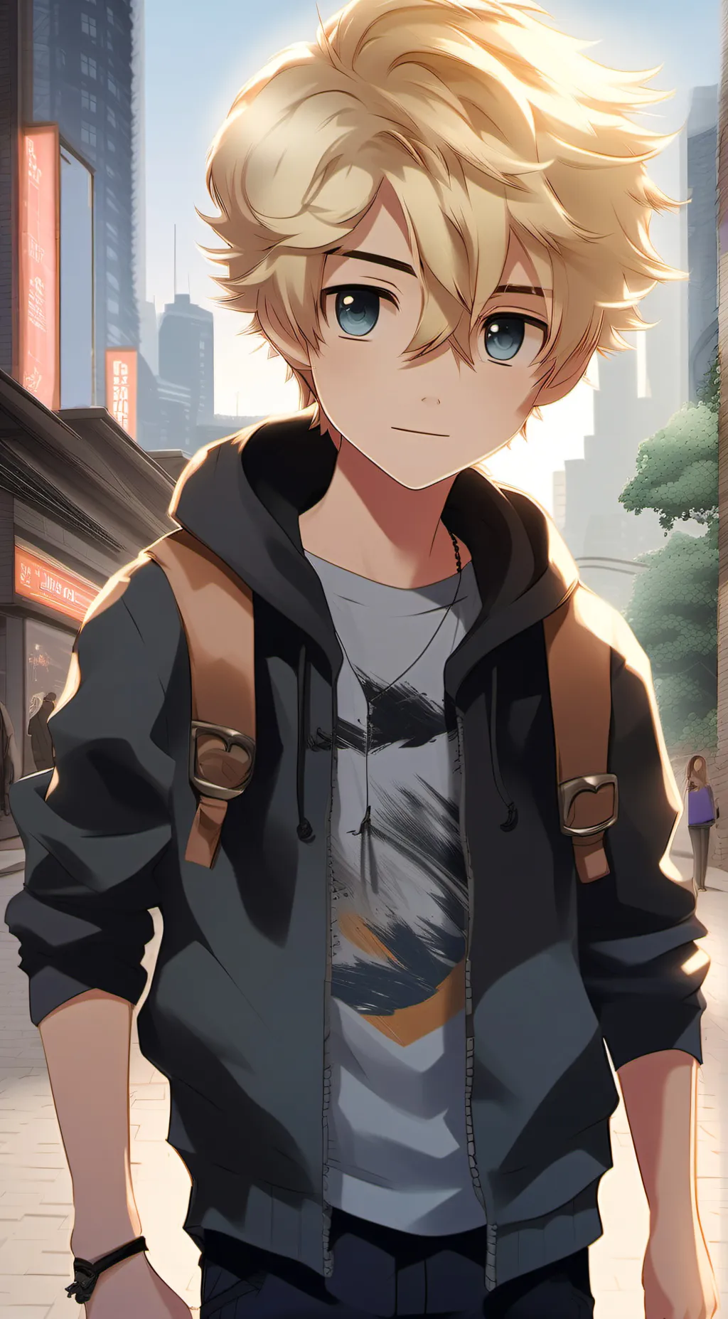 ai character: Sam background
