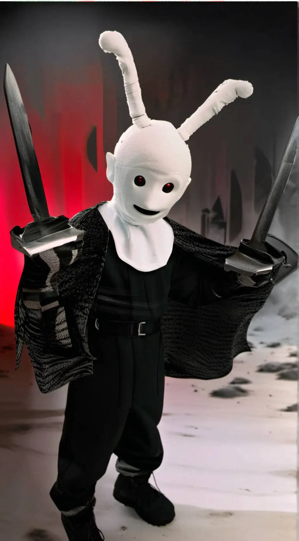 ai character: White scyth tubby background