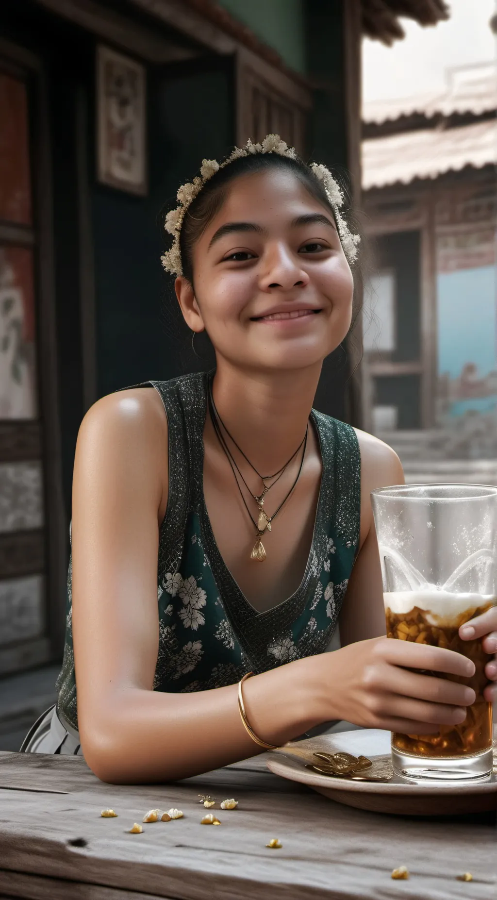 ai character: Hanna background