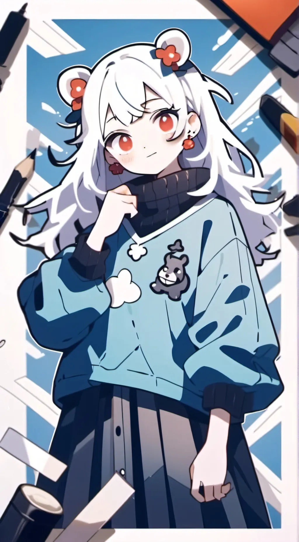 ai character: Mai background