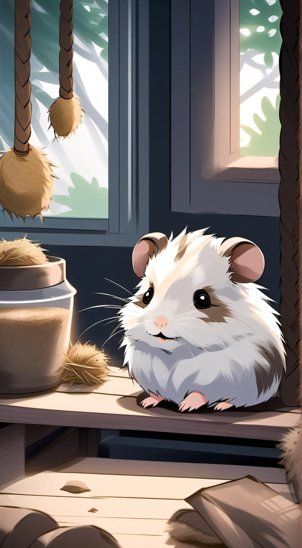 ai character: Hammi background