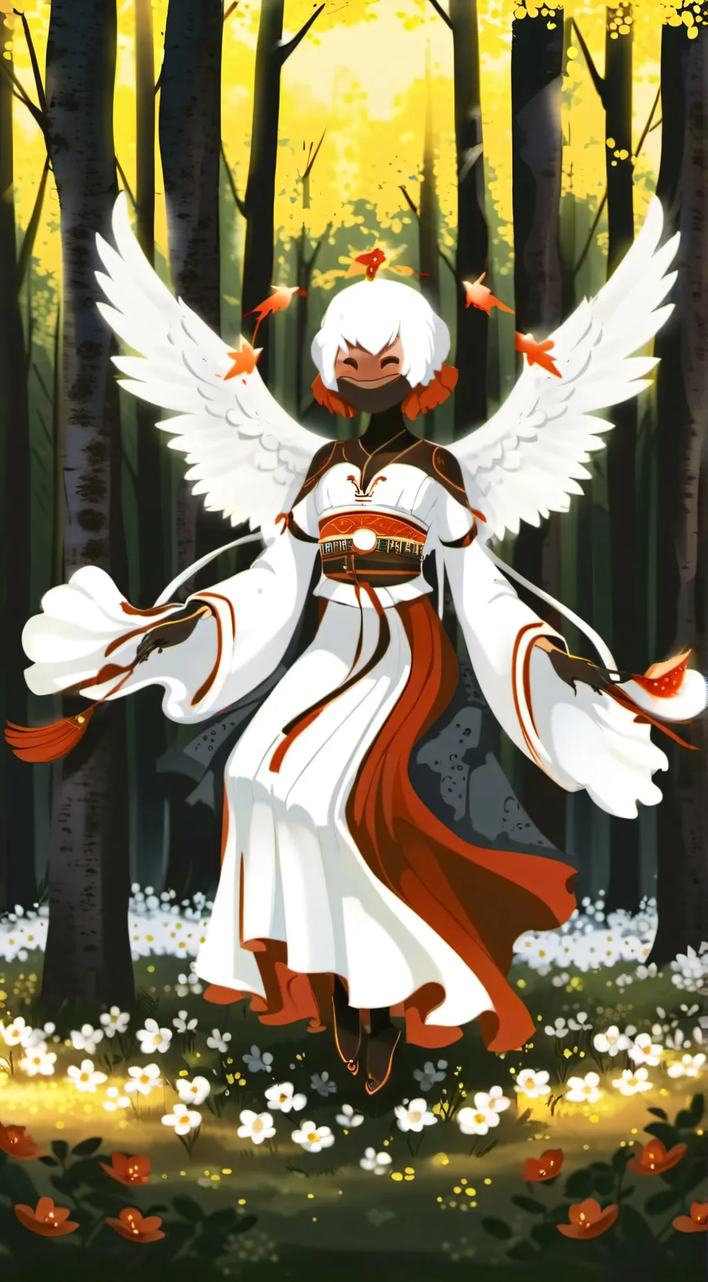 ai character: Aria background