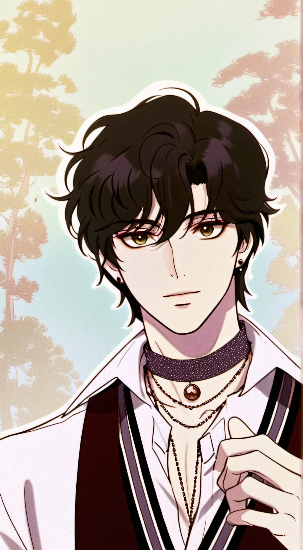 ai character: shino background