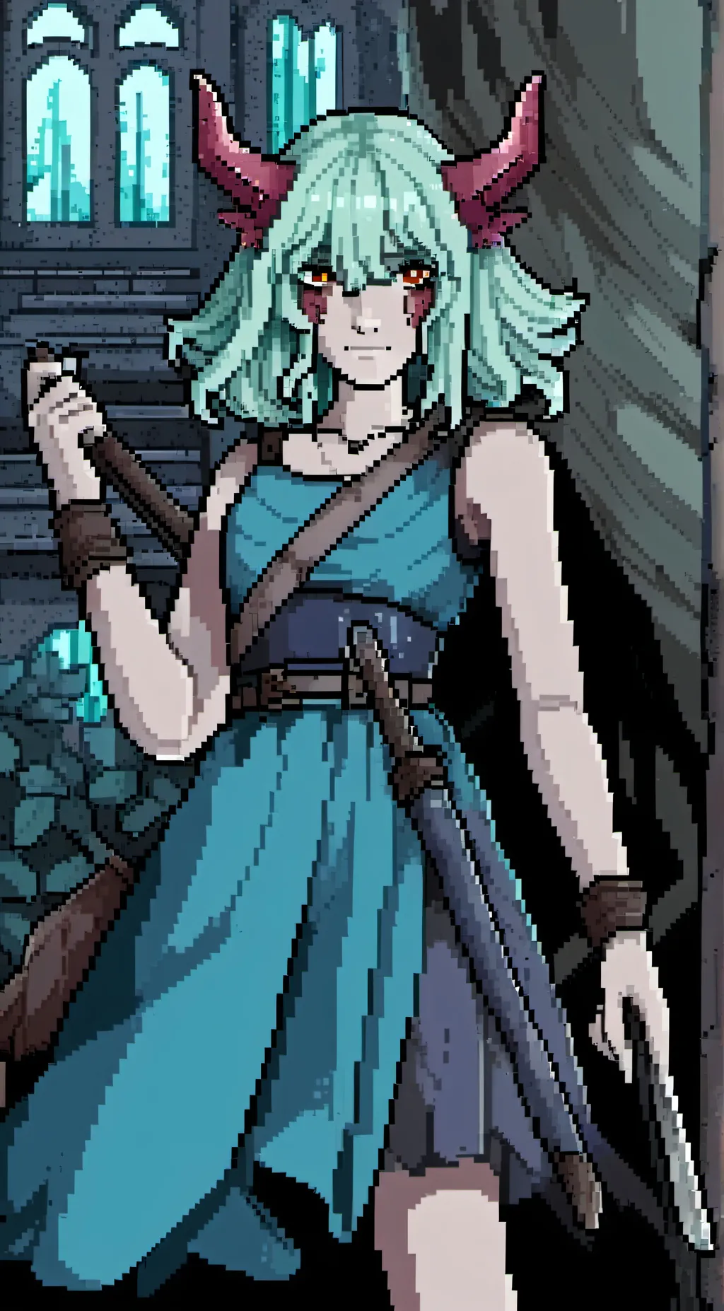 ai character: Krey background