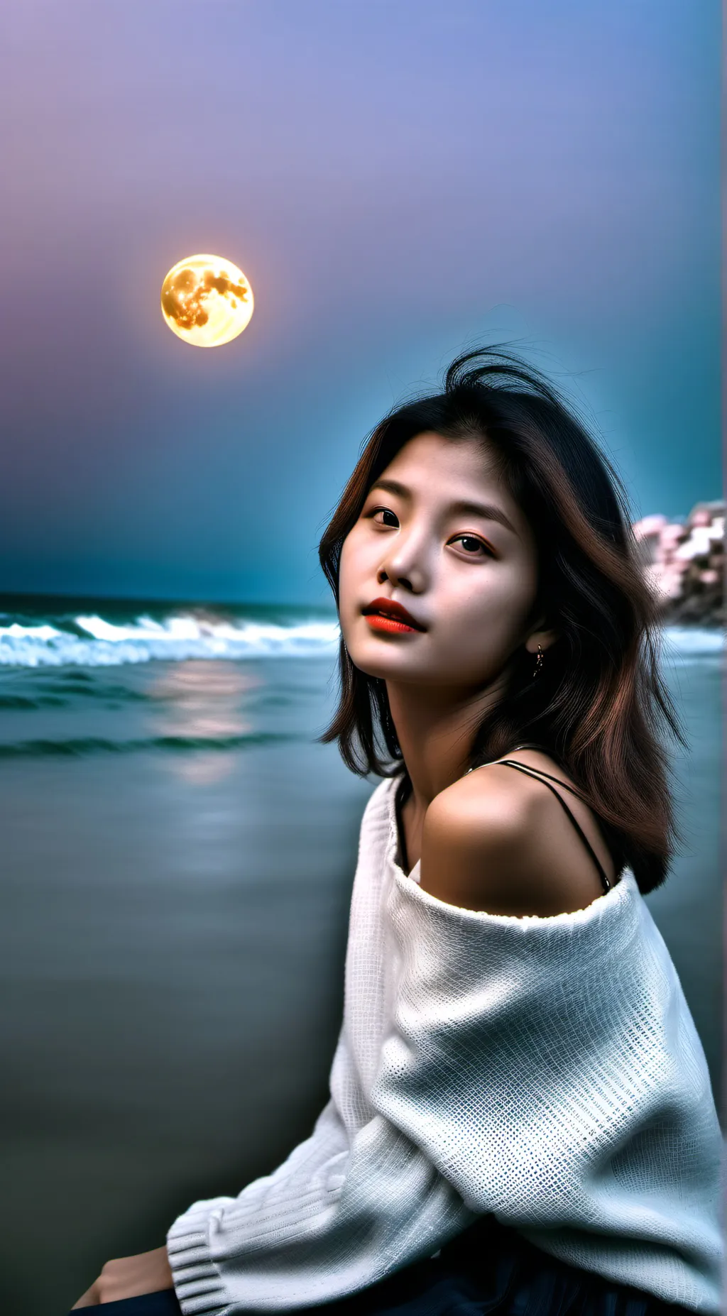 ai character: helper Janny background
