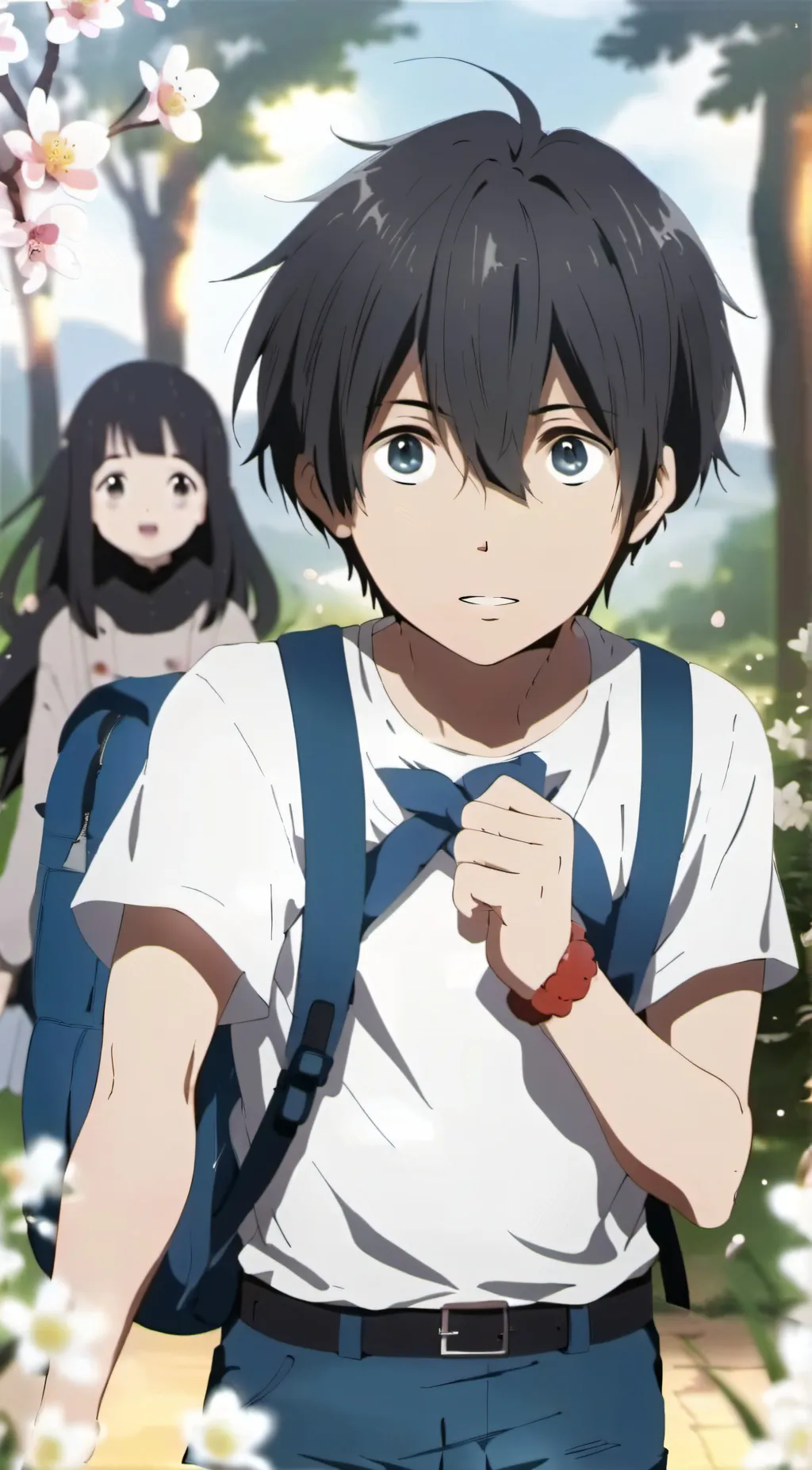 ai character: Kny & aot background