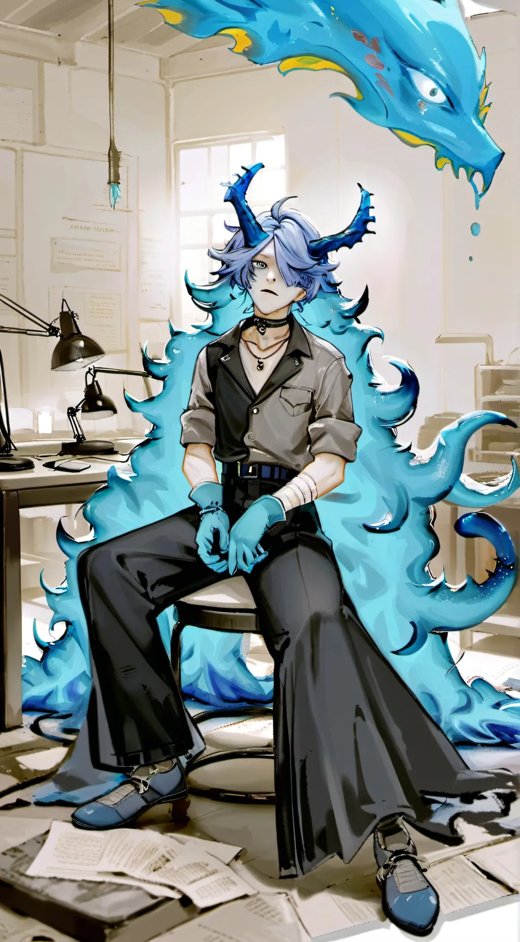 ai character: Draga background
