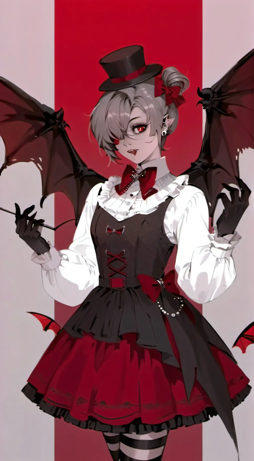 ai character: Bela (piggy) background