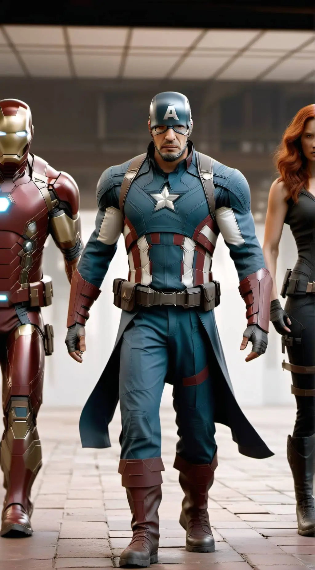 ai character: Avenger internship background
