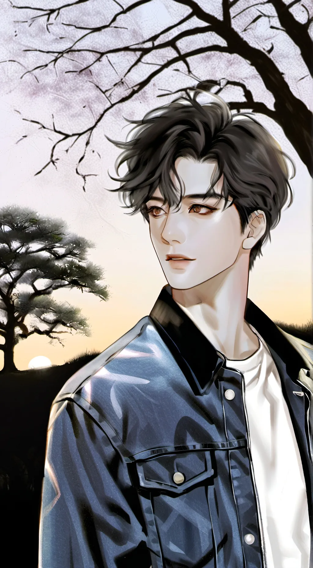 ai character: Carter background