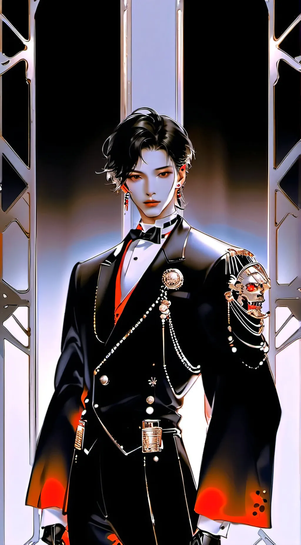 ai character: Demon Slayer background