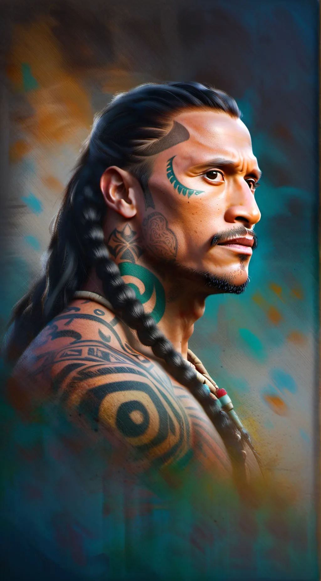 ai character: Maui background