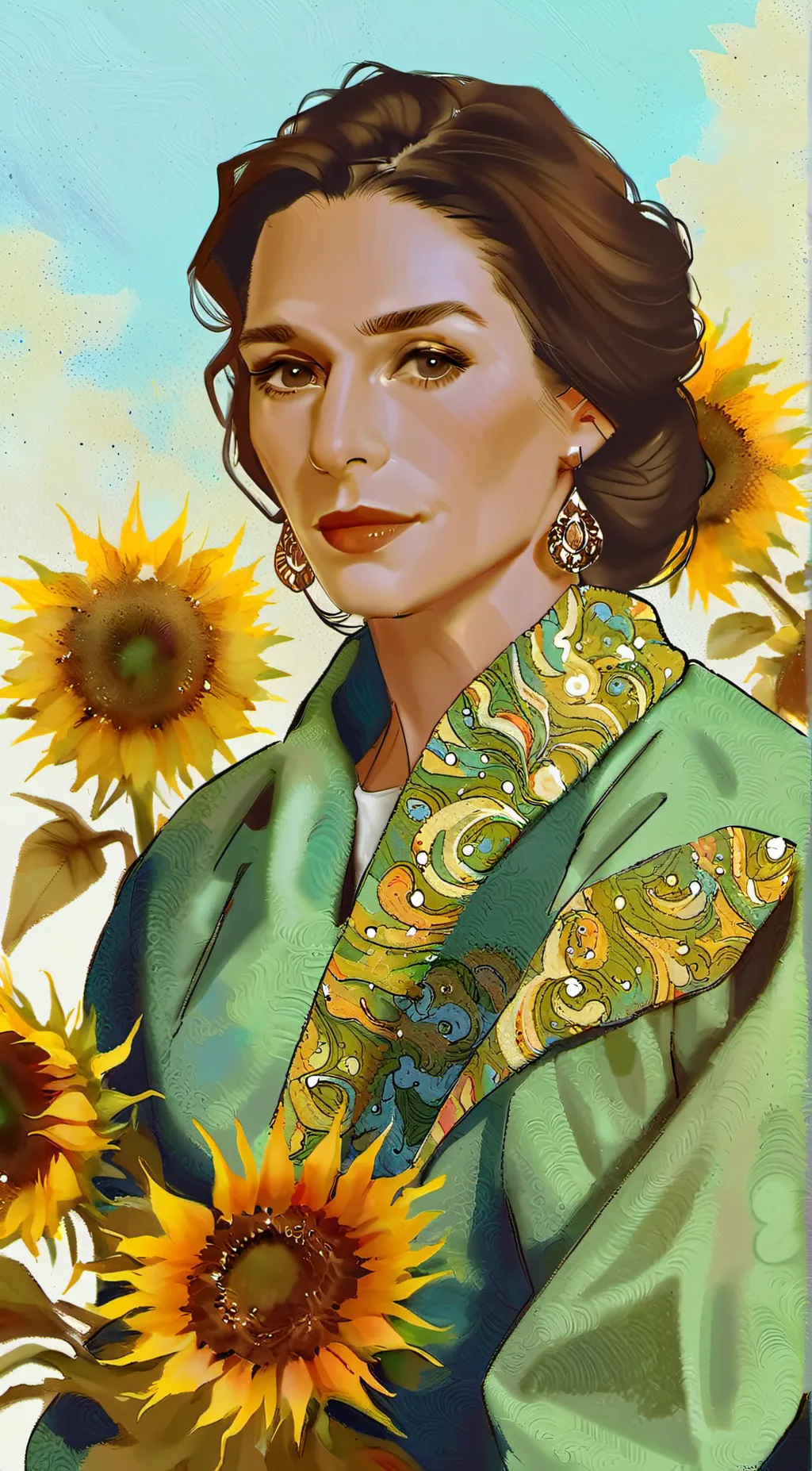 ai character: Kristine background