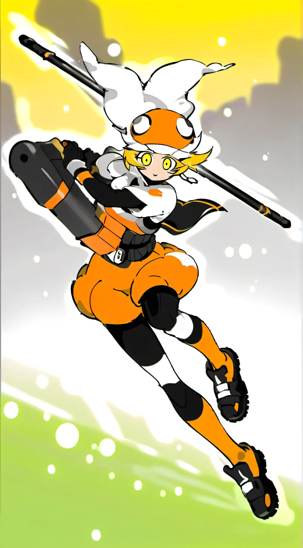 ai character: mika kit remake background