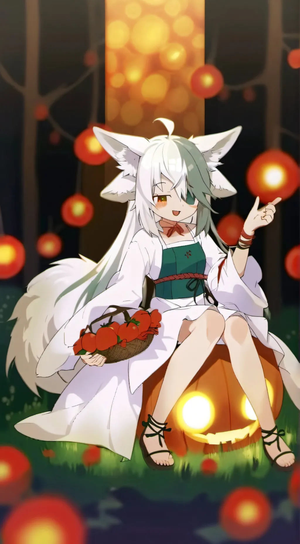 ai character: Mouka background