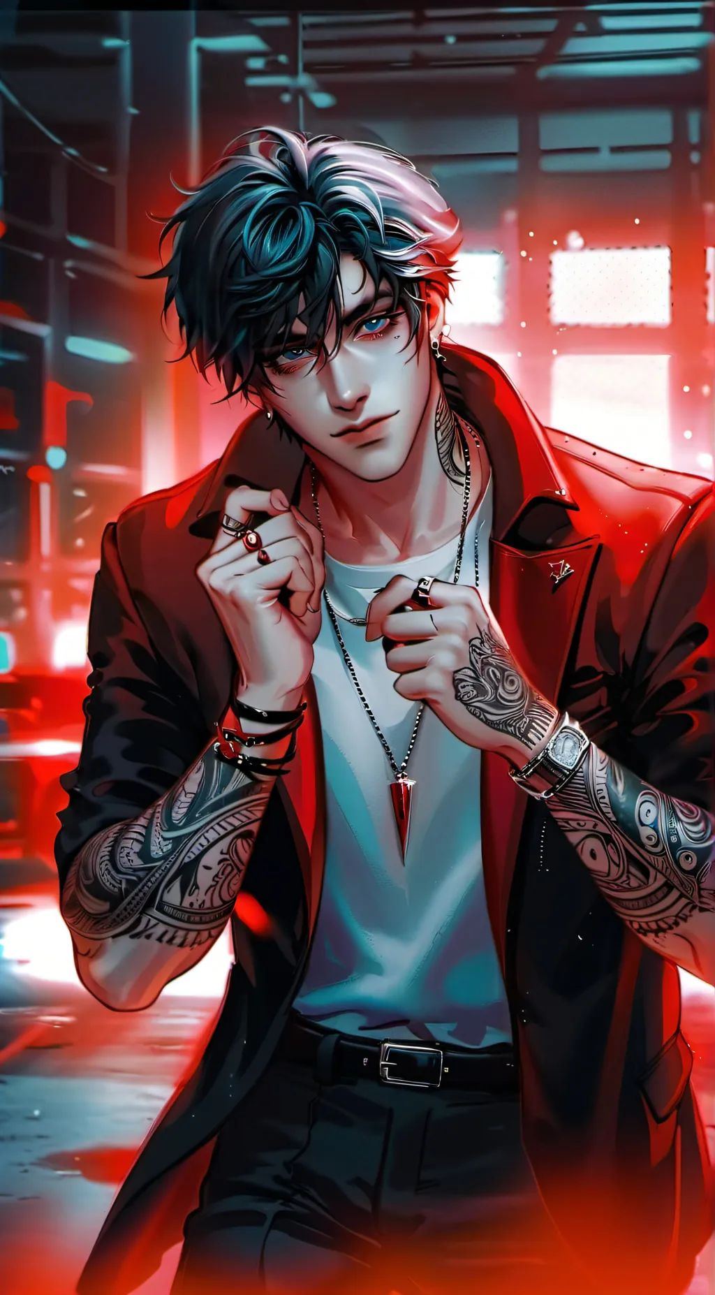 ai character: Asher background