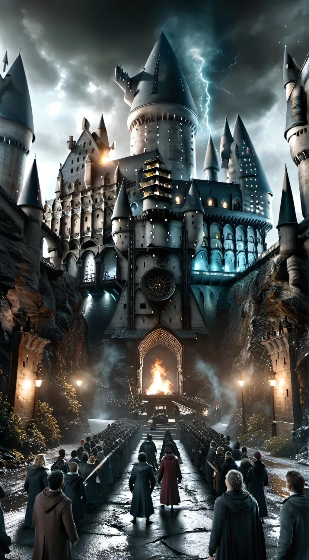 ai character: Hogwarts final background