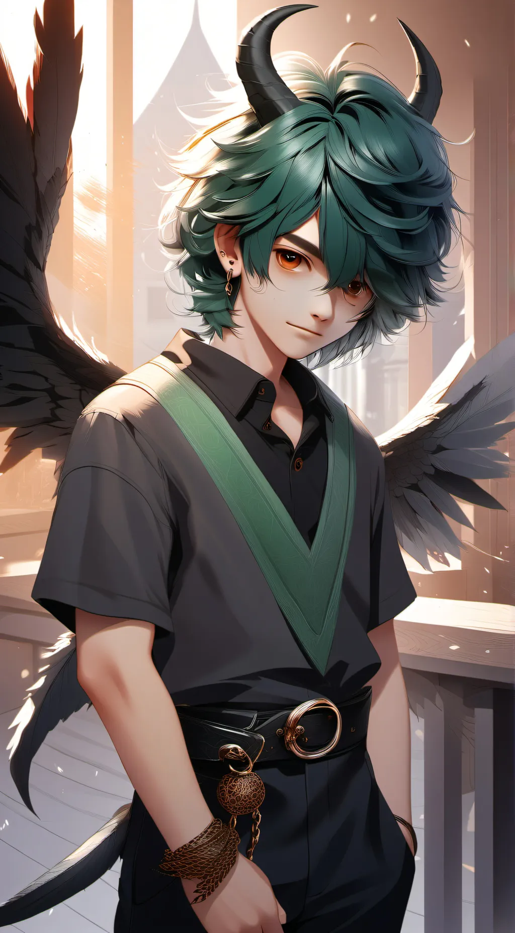 ai character: Orien  background