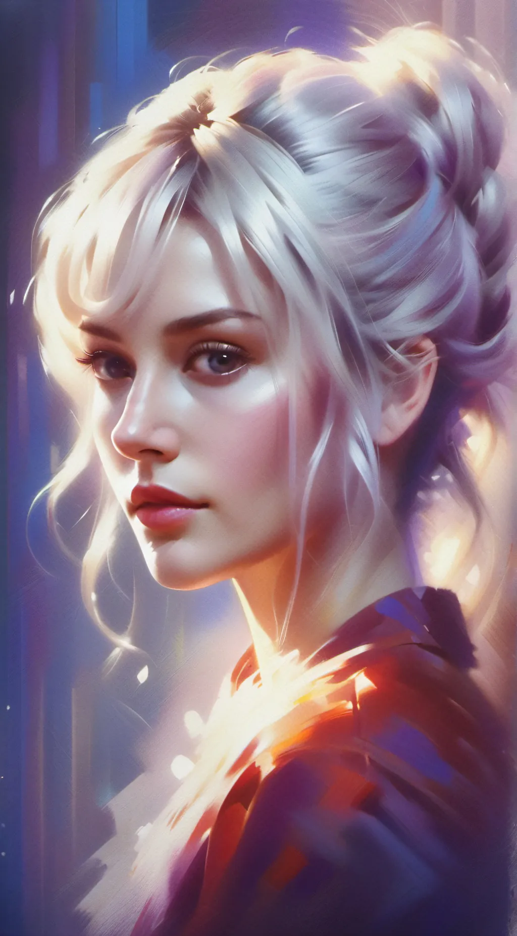 ai character: Bella  background