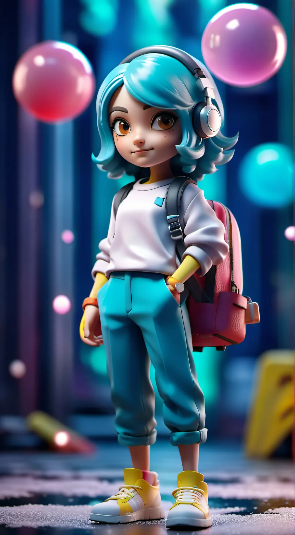 ai character: homework helper background