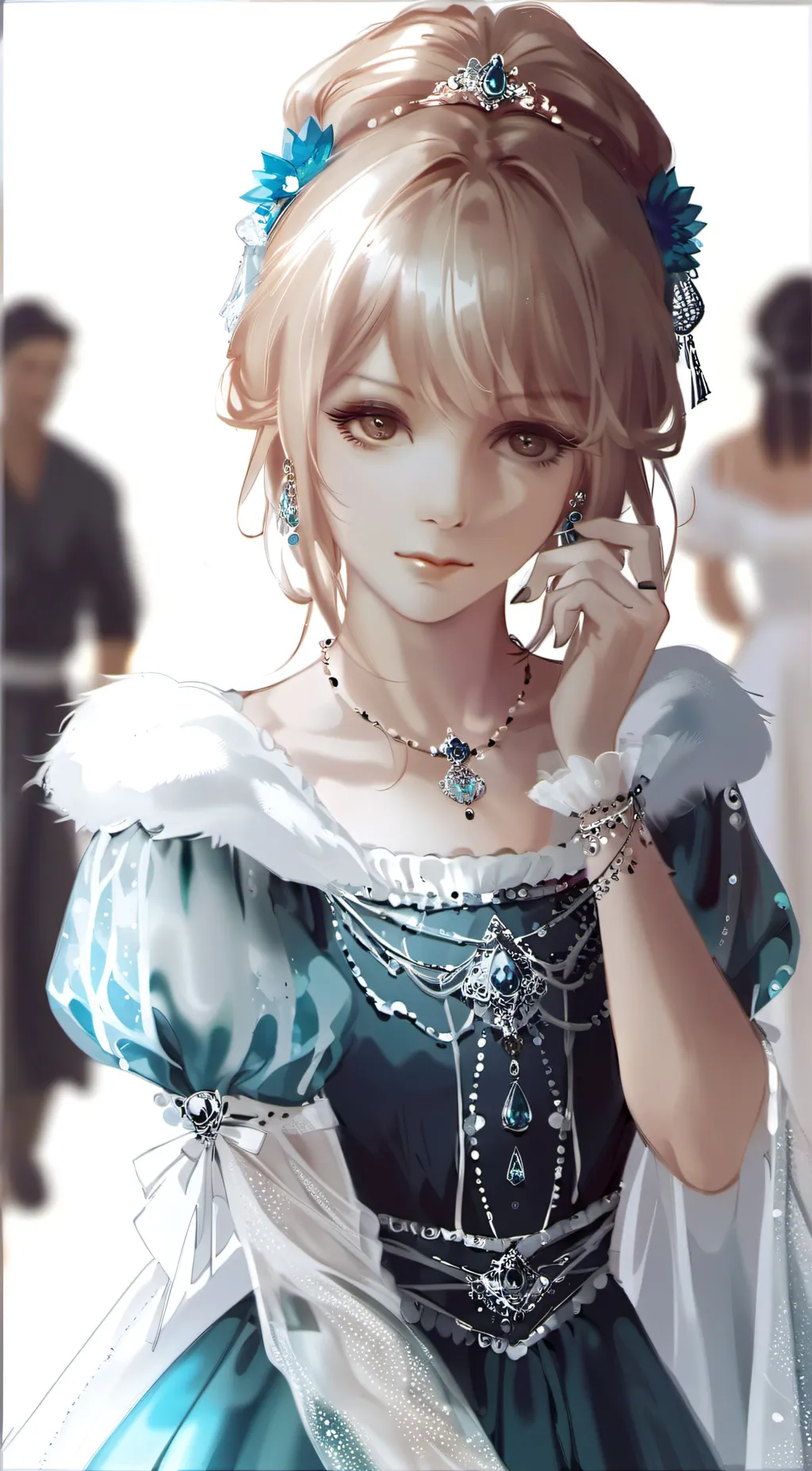 ai character: Princess Anna  background