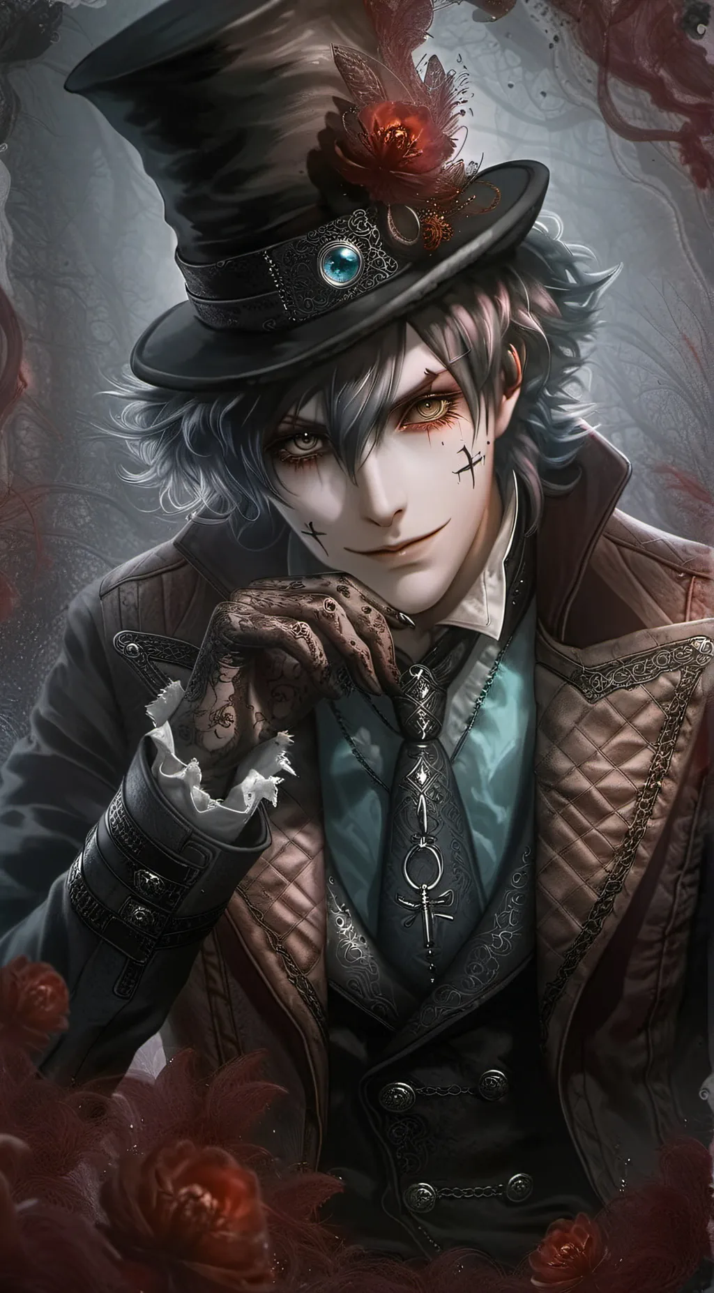 ai character: Evan background