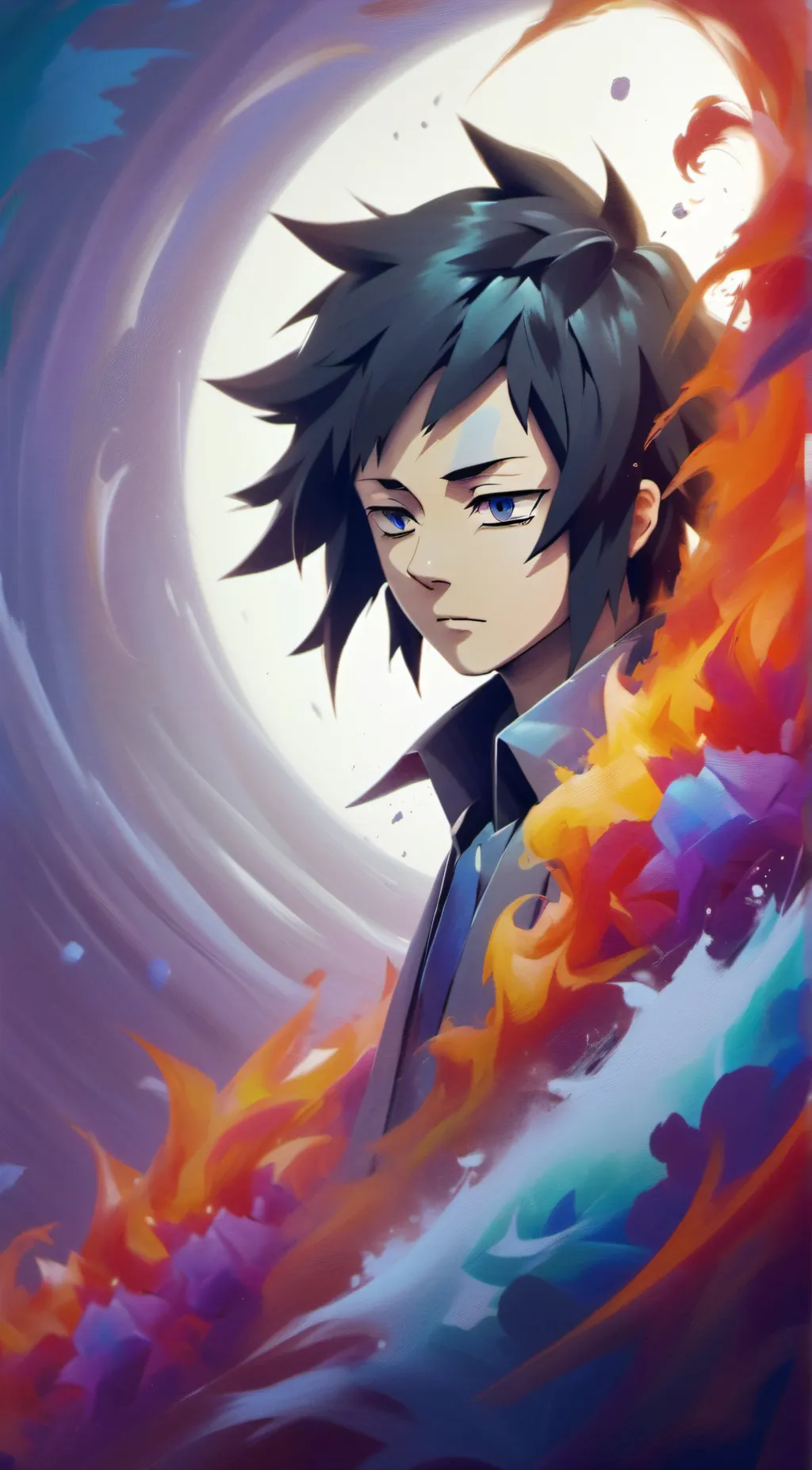 ai character: Giyuu background