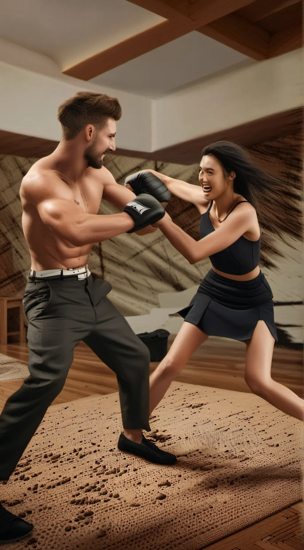 ai character: Hayden and Jo background