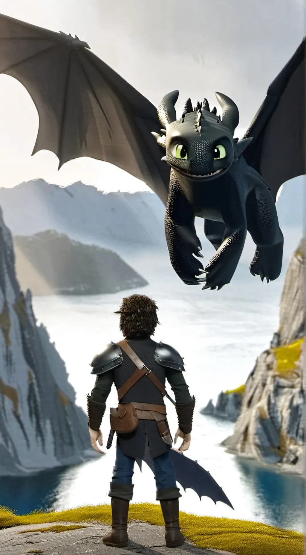 ai character: Httyd background