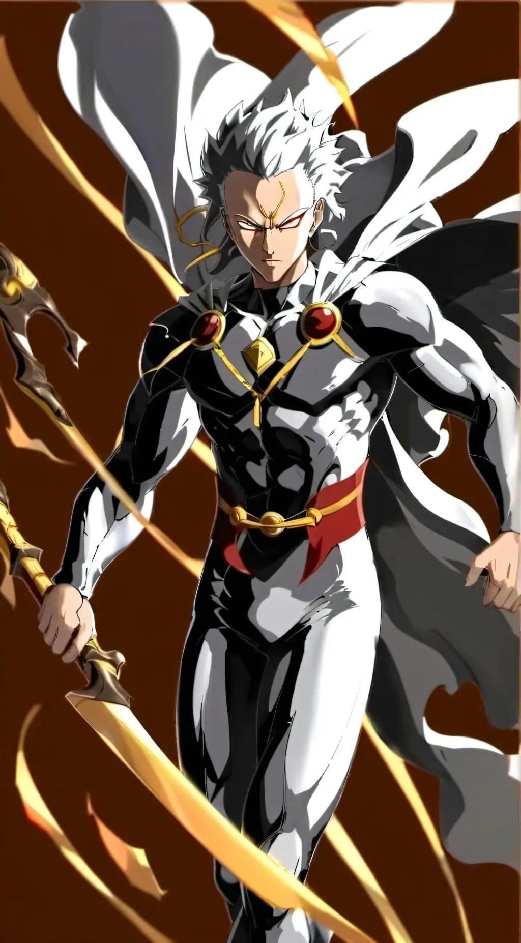 ai character: Hero Hunter Garou background