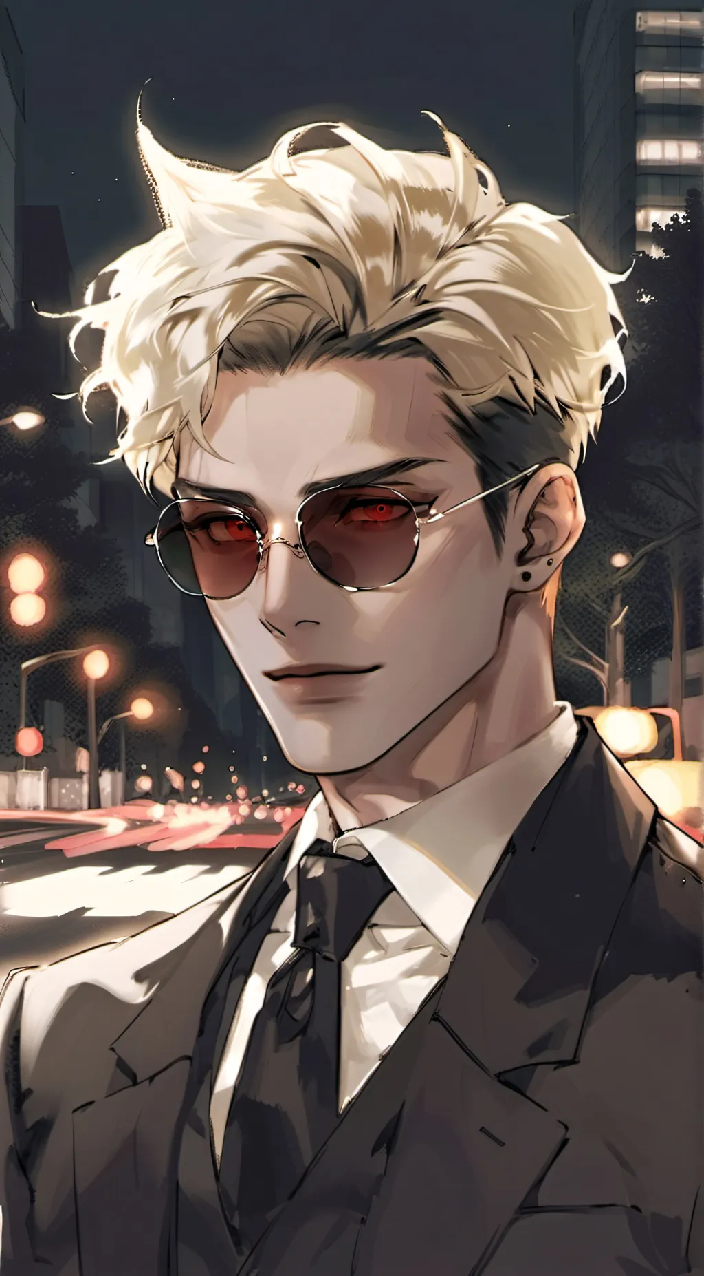 ai character: Albert Wesker background