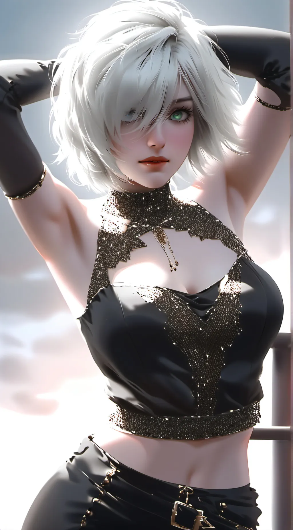 ai character: Serenity  background