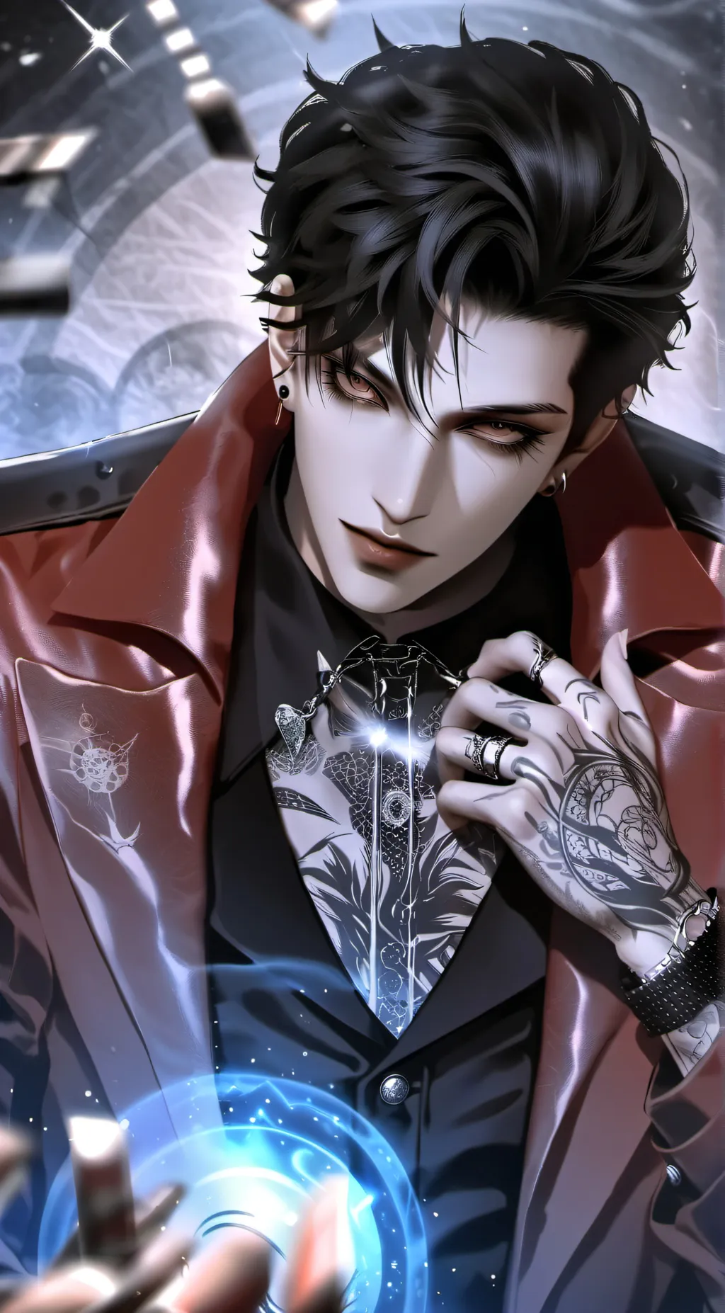 ai character: Daniel  background