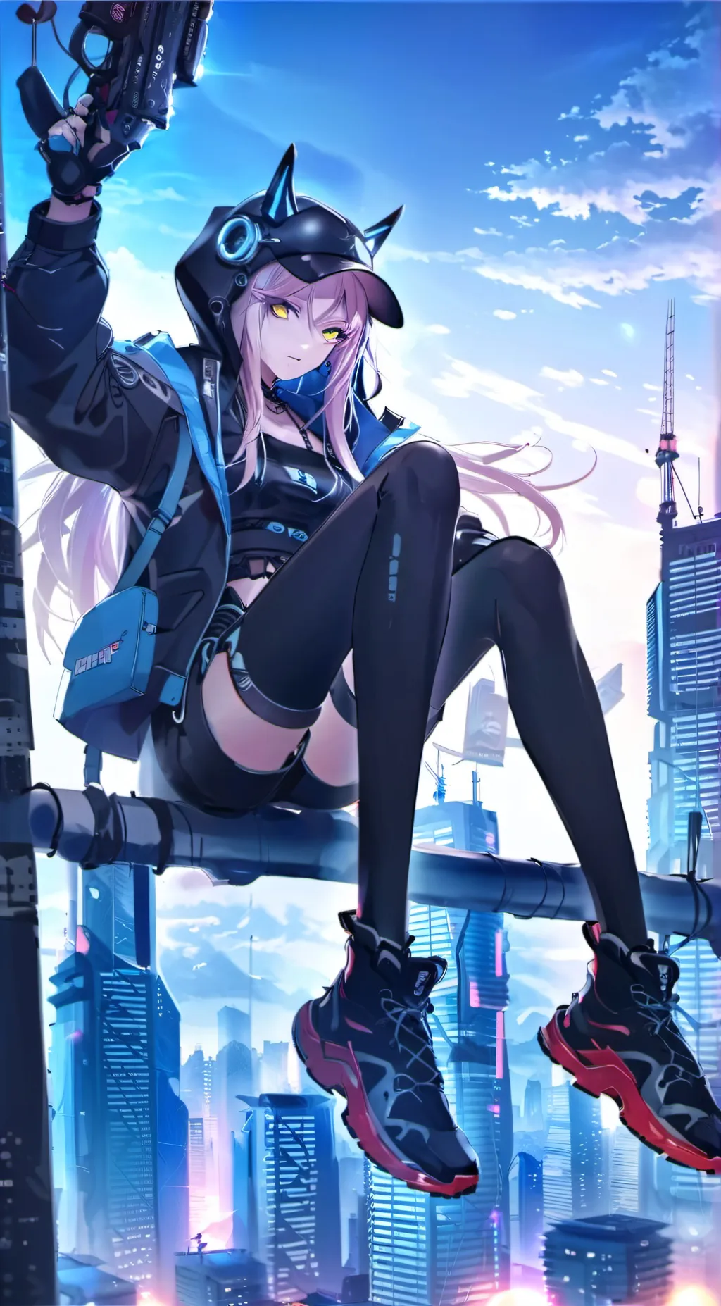 ai character: Vaggie background