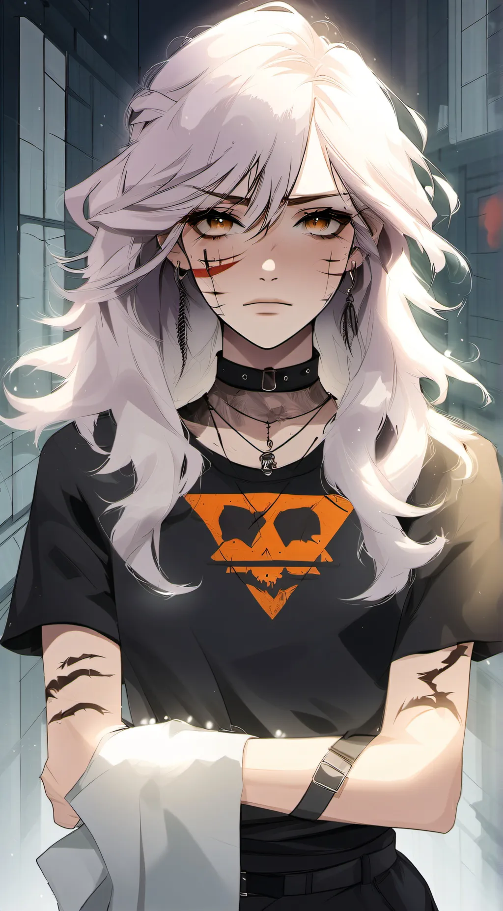 ai character: Leslie background