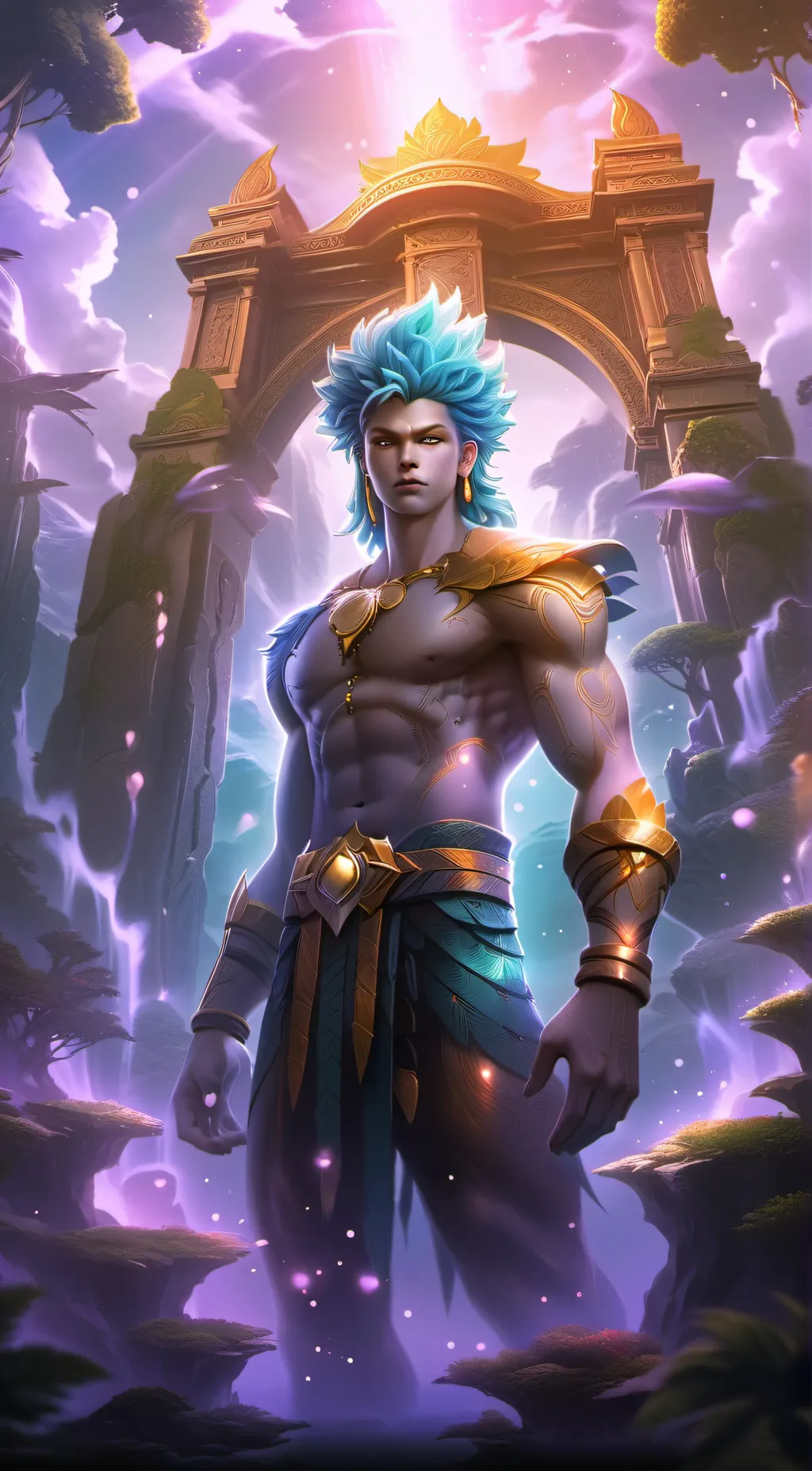 ai character: Velash background